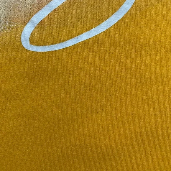 Selena Yellow Retro Tshirt Size Large Preowned - Picture 3 of 5